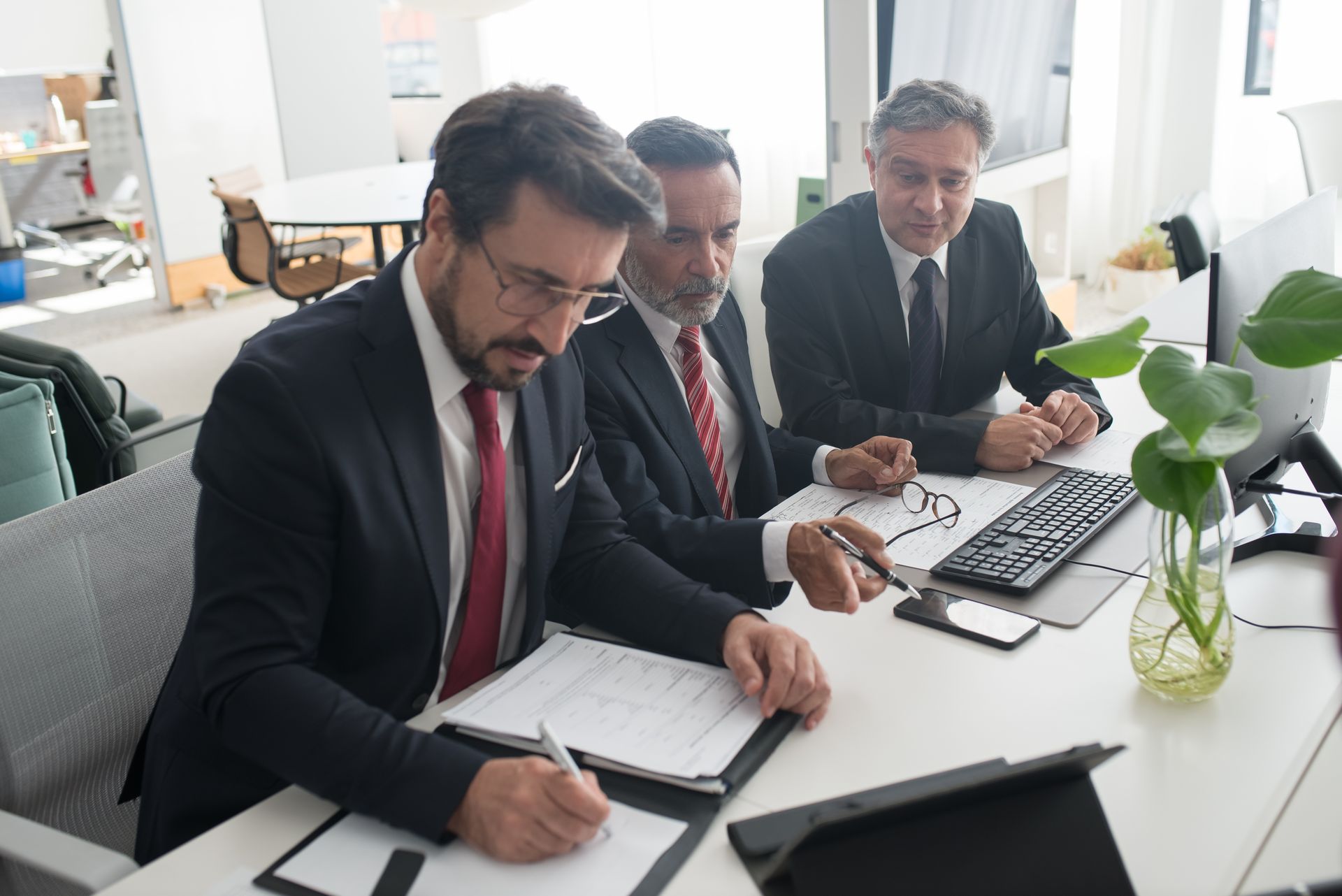 Estate planning consultation with legal professionals
